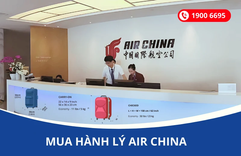 Mua hành lý Air China