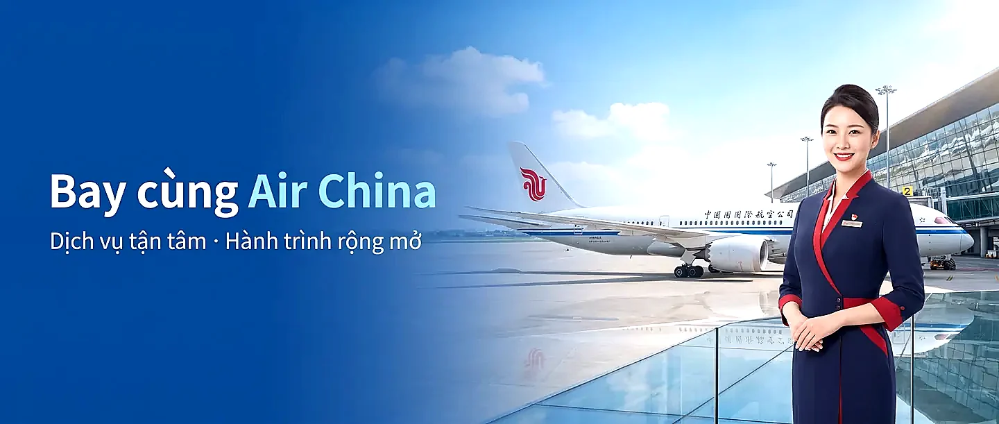 Máy bay Air China tại sân bay quốc tế